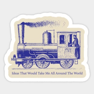 Back on the Train Sticker